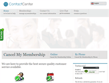 Tablet Screenshot of customercarepage.com
